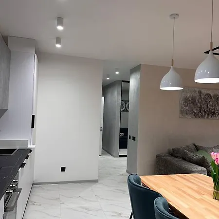 Apartment віп стилізовані у львові з просторою вітальнею, на вулиці під голоском 15 б