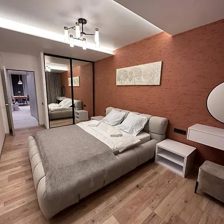 віп стилізовані у львові з просторою вітальнею, на вулиці під голоском 15 б Apartamento *