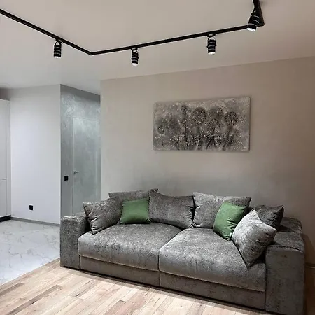 віп стилізовані у львові з просторою вітальнею, на вулиці під голоском 15 б Apartamento